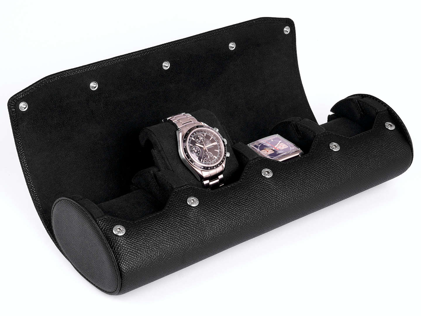 4_Watch_Travel_Watch_Roll_Black_Epsom_Leather_open_2_Carapaz