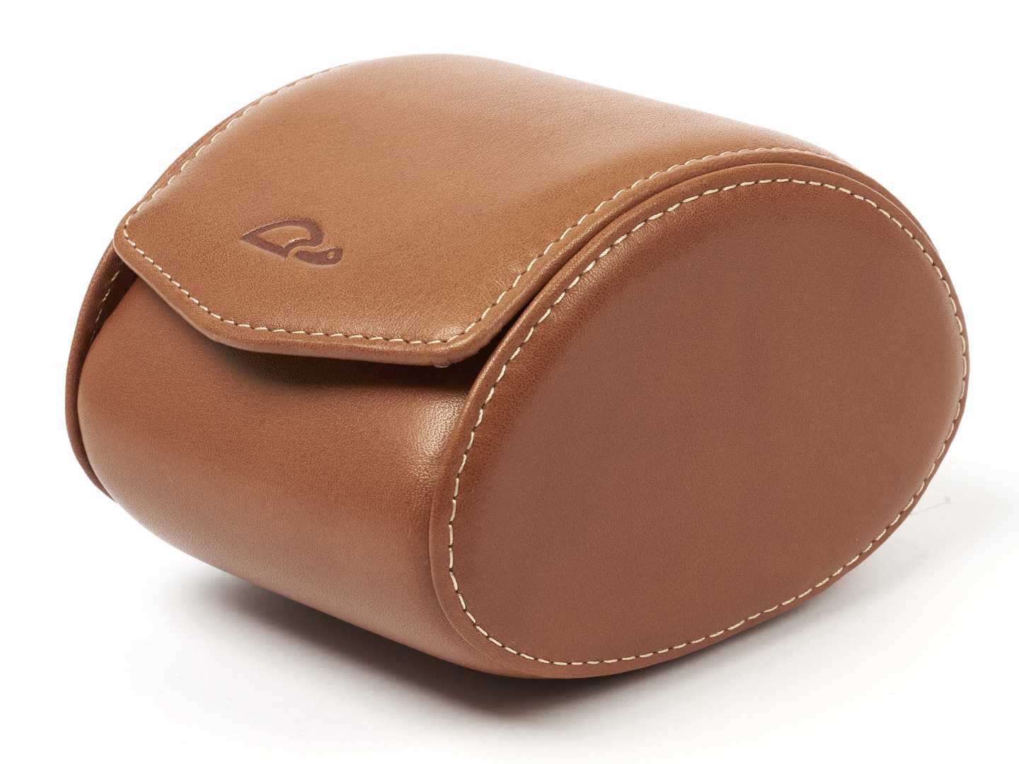 1-Watch-box-tan-leather-closed-right-side-Carapaz