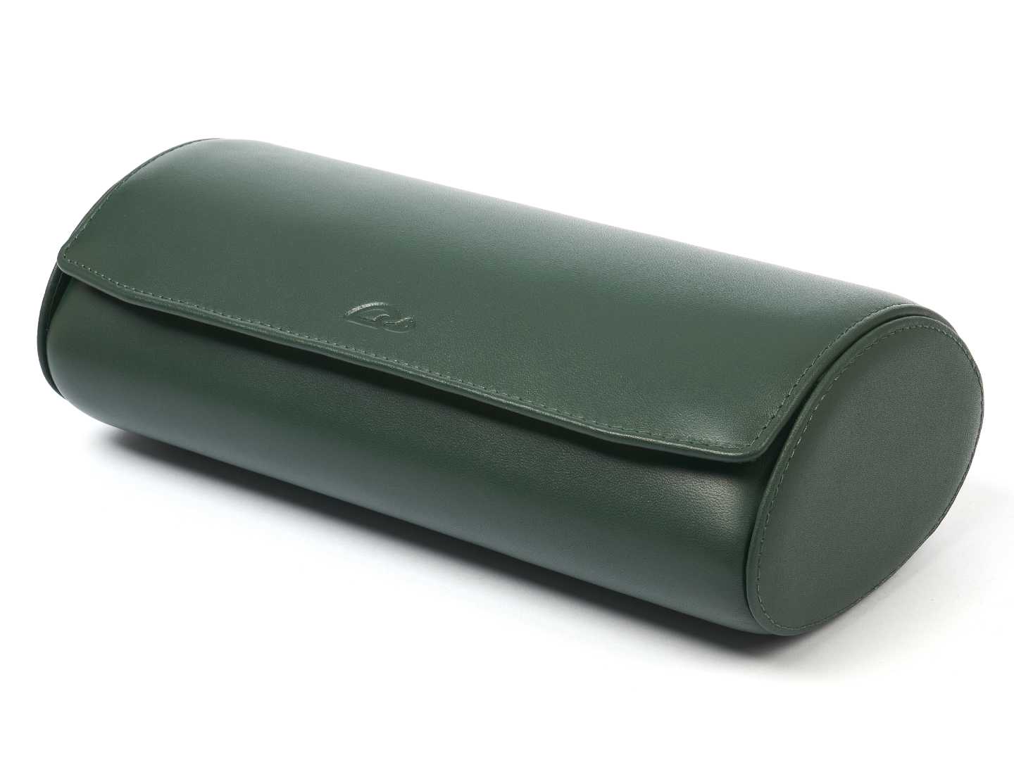 3-Watch-roll-green-leather-open-with-watches-Carapaz