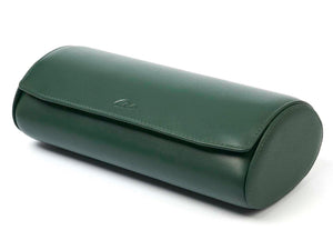 3-Watch-roll-green-leather-closed-right-side-Carapaz