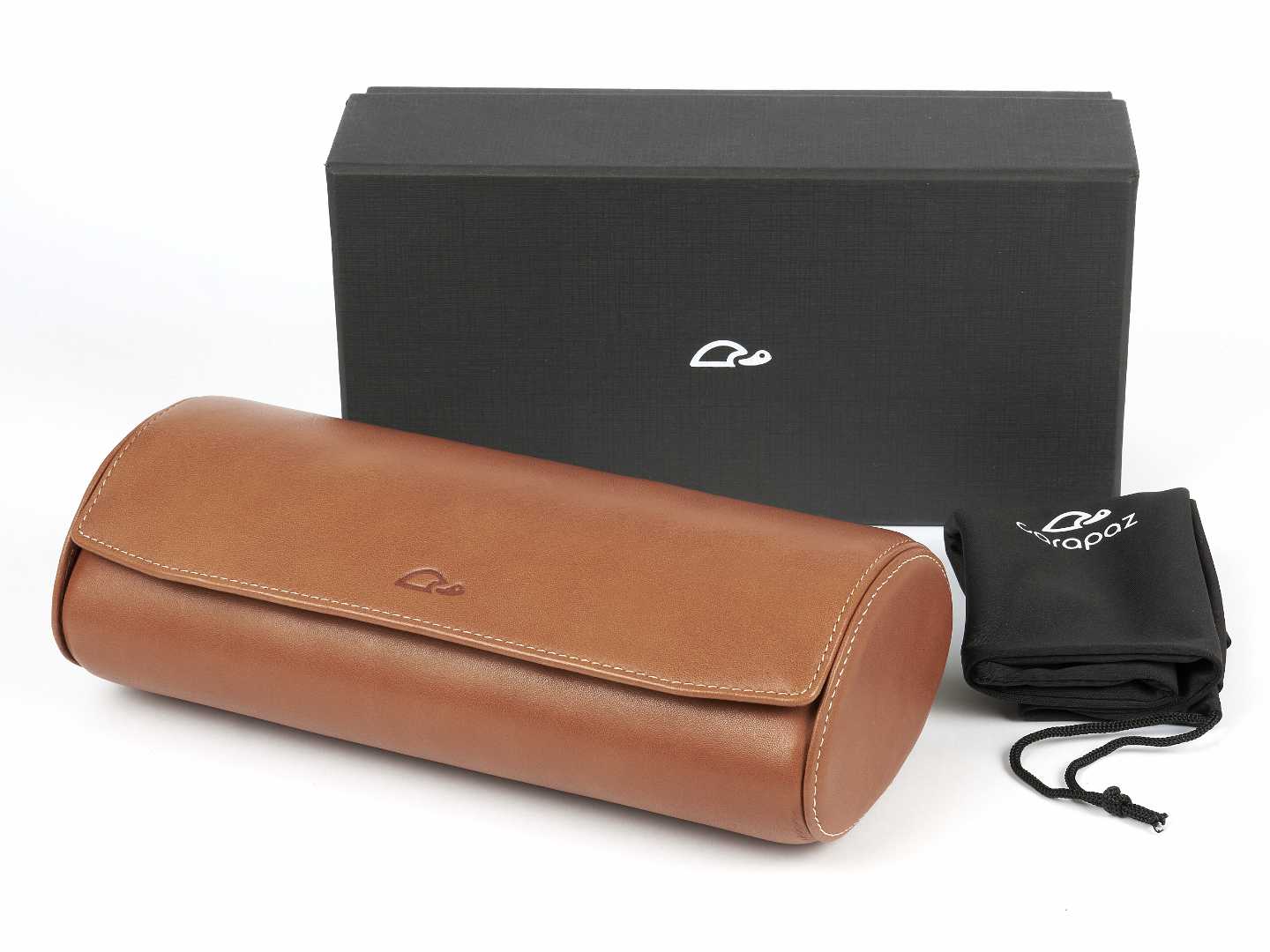 3-Watch-roll-tan-leather-with-packaging-Carapaz