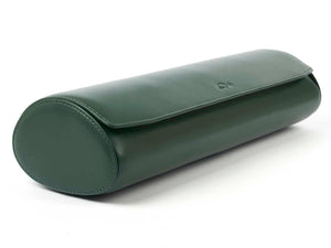4-Watch-roll-green-leather-closed-left-side-Carapaz