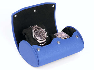 2_Watch_Travel_Watch_Roll_Blue_Epsom_Leather_open_1_Carapaz