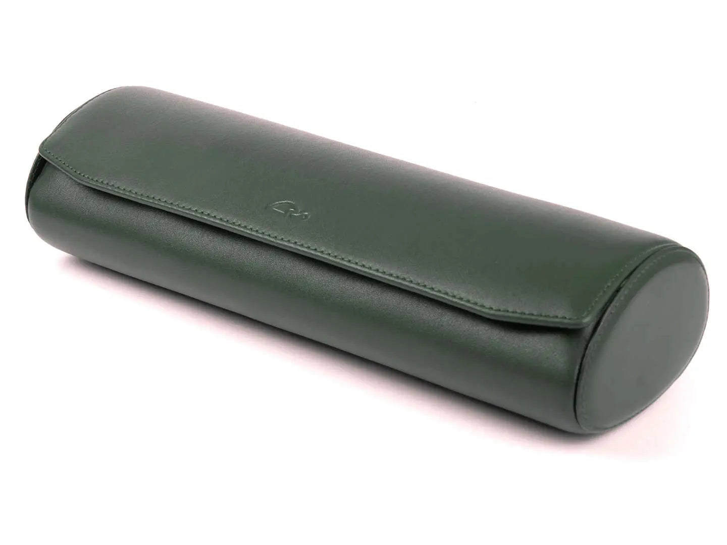 4_Watch_Travel_Watch_Roll_Green_Leather_open_2_Carapaz