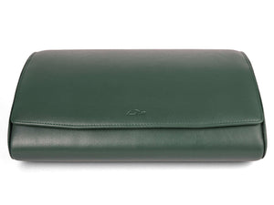 8_Watch_Box_Green_Leather_closed_front_Carapaz