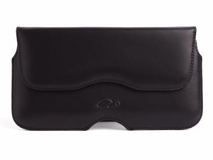 iPhone 6 Plus Leather Belt Case black - MONTE CARLO - Carapaz