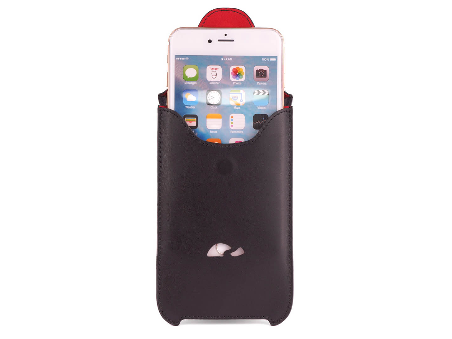 Sleeve Case iPhone 6 / 7 / 8 Slim Leather Design  - Carapaz