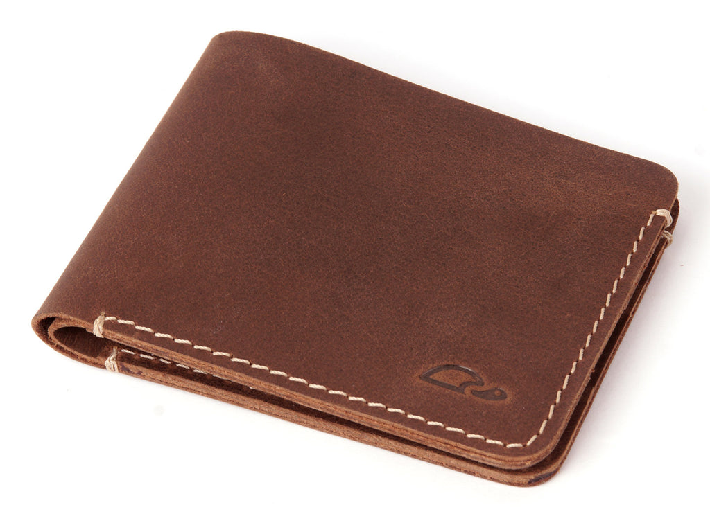Minimalist Card Wallet - Vintage Leather - Brown - Carapaz