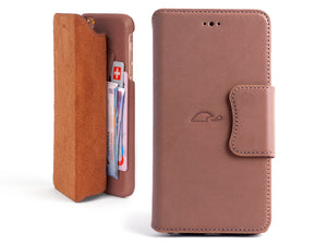 Wallet case iPhone 6 Plus - leather - Carapaz