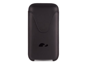 iPhone 6 / 7 / 8 Leather sleeve case black - Carapaz