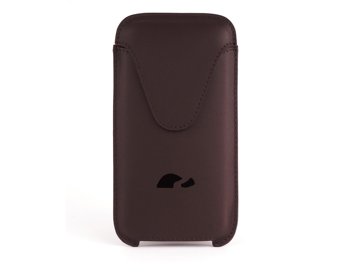 iPhone 6 / 7 / 8 / Sleeve Case Leather slim - brown - Carapaz