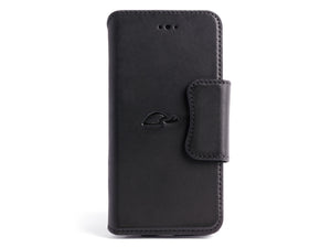 Black iPhone 6 leather case - Carapaz