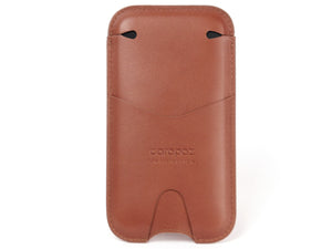 Leather Pouch For iPhone X / Xs / 11 Pro - TAN